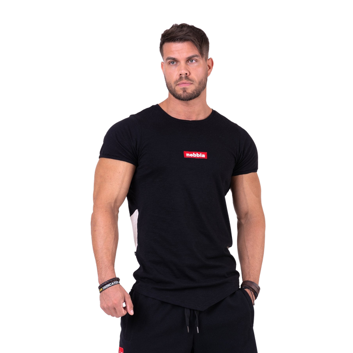 Nebbia Red Label V-Typical T-Shirt 142 - Black