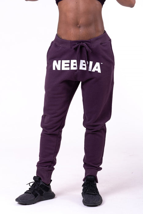 Nebbia Street Drop Crotch Pants 274 - Burgundy - Pants at MySupplementShop by Nebbia