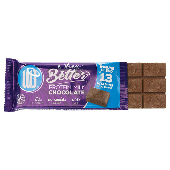 WheyBetter Protein Chocolate 12x75g | Immune Blend of Vitamins - Protein Bar at MySupplementShop by Whey Better