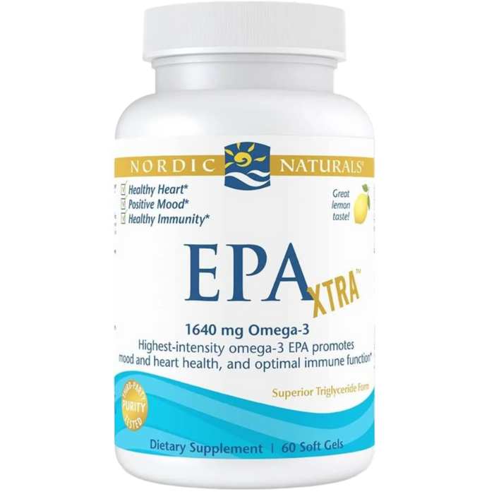 Nordic Naturals EPA Xtra, 1640 mg Zitrone – 60 Kapseln