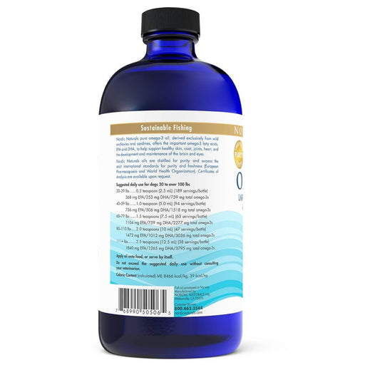 Nordic Naturals Omega-3 Pet 16 fl oz - Pet supplements at MySupplementShop by Nordic Naturals