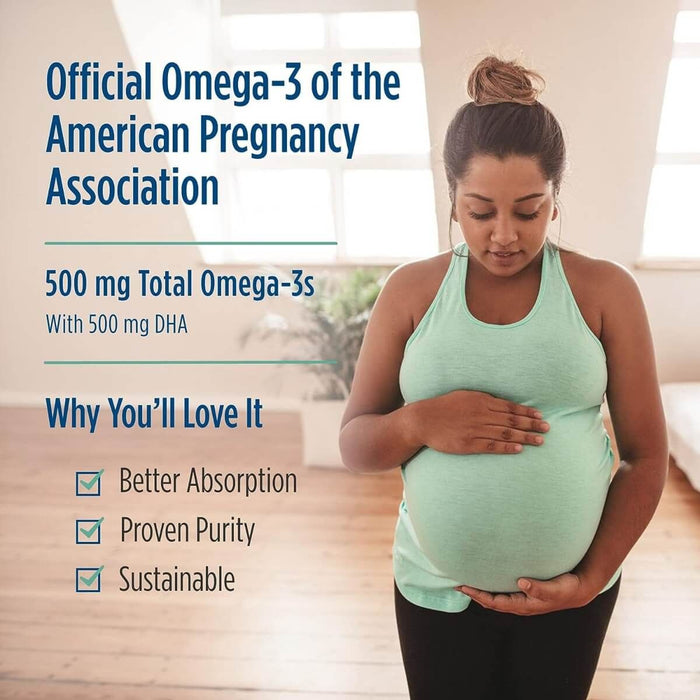 Nordic Naturals Vegan Prenatal DHA 500mg Omega-3 60 Softgels - Vitamins & Minerals at MySupplementShop by Nordic Naturals