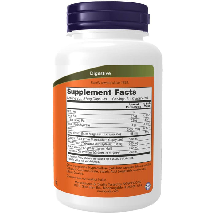 NOW Foods Candida Support 180 Veg Capsules - Health and Wellbeing at MySupplementShop by NOW Foods