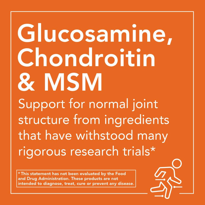 NOW Foods Glucosamine & Chondroitin 240 Capsules - Inflammation at MySupplementShop by NOW Foods