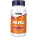 NOW Foods PABA (Para-Aminobenzoic Acid) 500 mg 100 Capsules - Vitamins & Minerals at MySupplementShop by NOW Foods