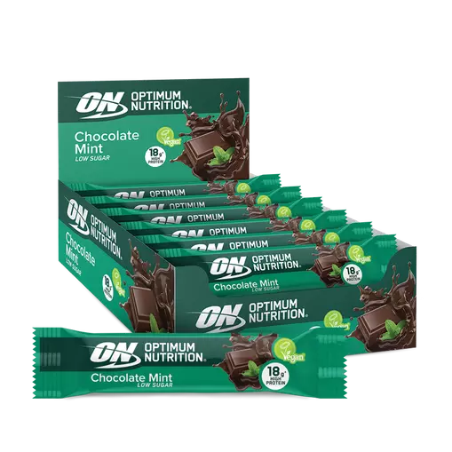 Optimum Nutrition Pflanzenriegel 12x60g Choc Mint