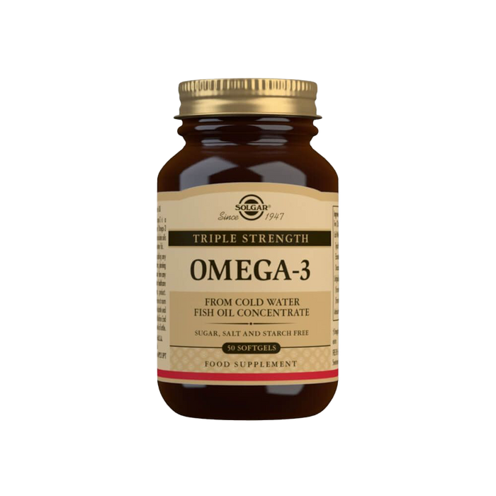 Solgar Triple Strength Omega-3 Softgels Pack of 50