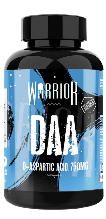 Warrior DAA 120 Caps - Default Title - Sports Nutrition at MySupplementShop by Warrior Supplements