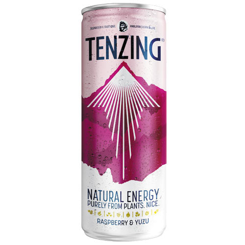 TENZING Natural Energy 12x330ml Raspberry & Yuzu - Sports Nutrition at MySupplementShop by TENZING