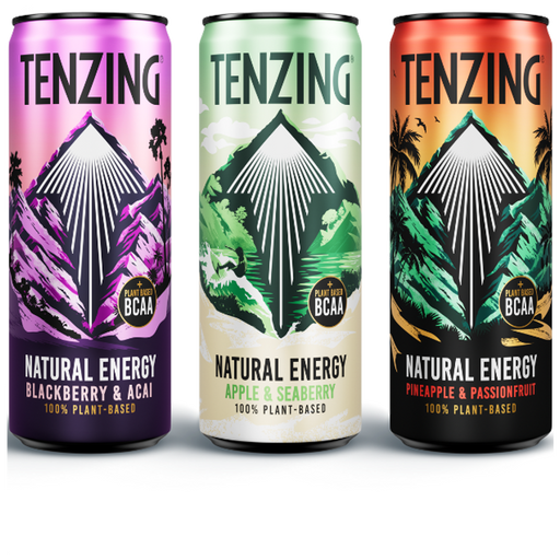 TENZING Natural Energy BCAA 12x330ml - Sports Drink at MySupplementShop by Tenzing Natural Energy