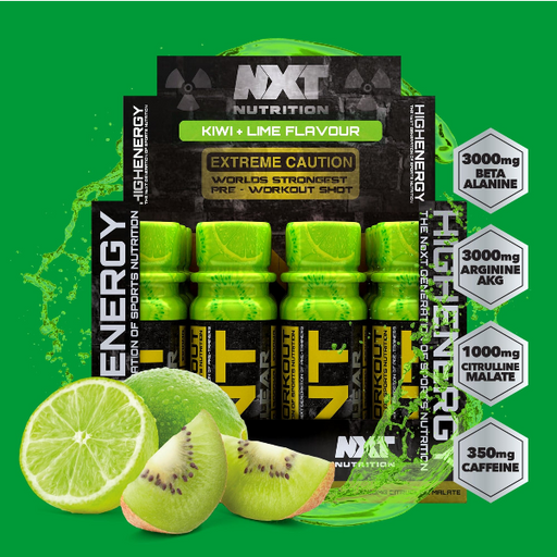 NXT Nutrition TNT Nuclear Shots 12 x 60ml - Pre-Workout Shot at MySupplementShop by Nxt Nutrition