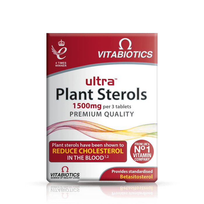 Vitabiotics Ultra Plant Sterols 1500mg 30 Tablets - Immune Support at MySupplementShop by Vitabiotics