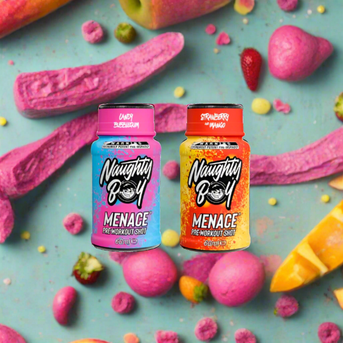 NaughtyBoy® Menace Pre-Workout Shot (12 x 60ml)