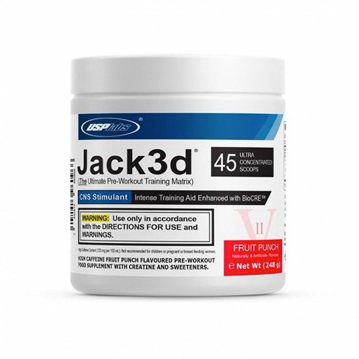 USP Labs Jack3d Advanced 248g - Fruit Punch - Pre Workout Energy at MySupplementShop by USP Labs