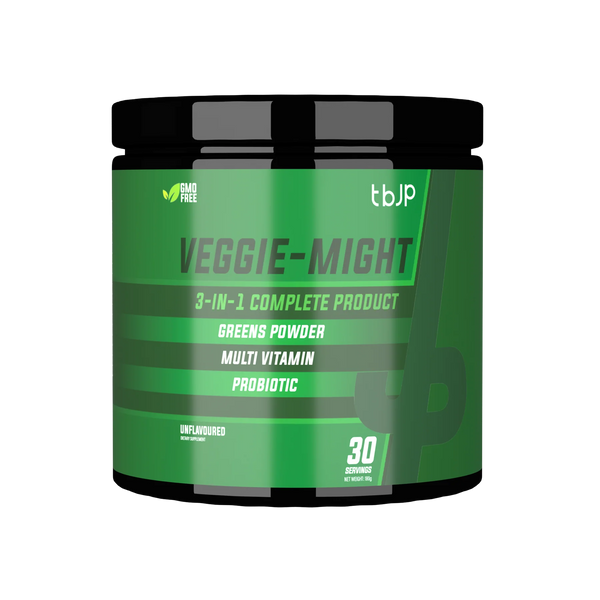 Trained By JP Veggie Might 180g Unflavored - Sports Supplements at MySupplementShop by Trained by JP