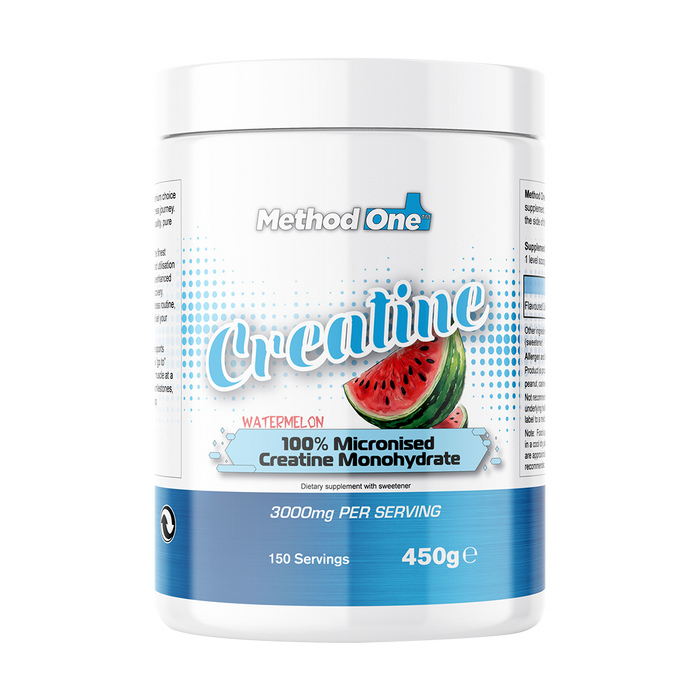 Method 1 Creatine Monohydrate 450g - Watermelon - Sports Nutrition at MySupplementShop by Method 1