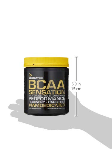 Dedicated Nutrition BCAA Sensation 405g Sour Bombs - Sports Nutrition at MySupplementShop by Dedicated Nutrition