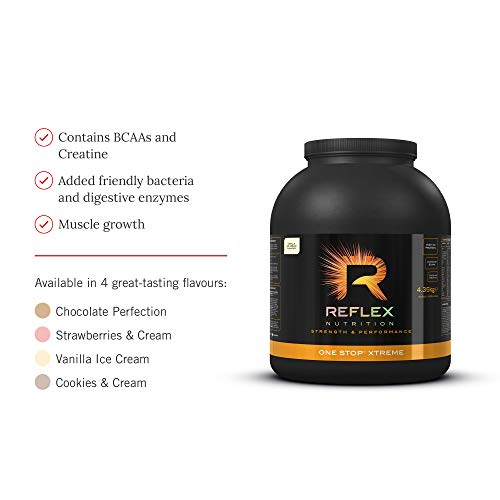 Reflex Nutrition One Stop Xtreme 4.3Kg Vanilla - Sports Nutrition at MySupplementShop by Reflex Nutrition