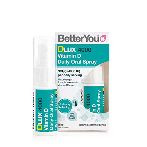 BetterYou DLux4000 Vitamin D Oral Spray 15ml - Default Title - Vitamins & Minerals at MySupplementShop by BetterYou