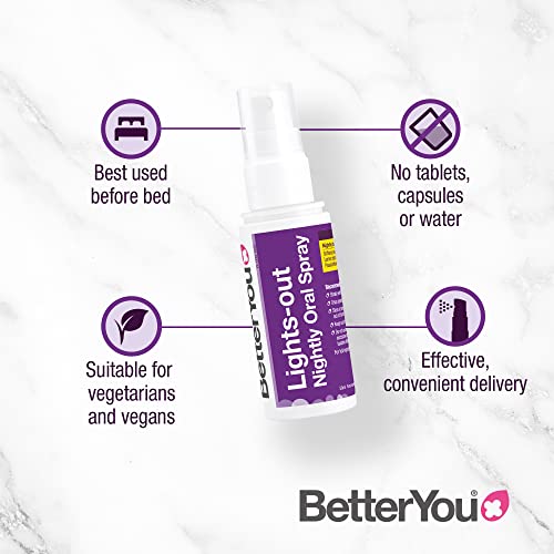 BetterYou Lights-Out 5HTP Nightly Oral Spray 50mg - Health Foods at MySupplementShop by BetterYou