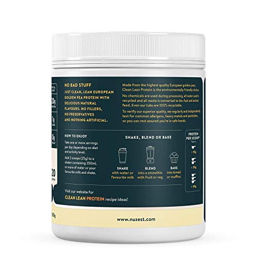 Nuzest Clean Lean Protein 500g Smooth Vanilla - Sports Nutrition at MySupplementShop by Nuzest