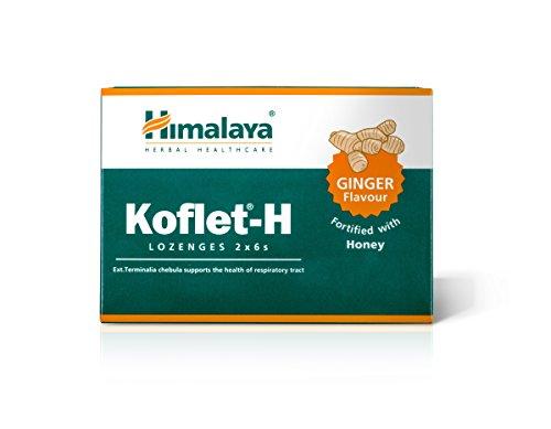 Himalaya Koflet-H 12 Lozenges | Lemon, Orange & Ginger Flavours - Ginger - Vitamins & Supplements at MySupplementShop by Himalaya