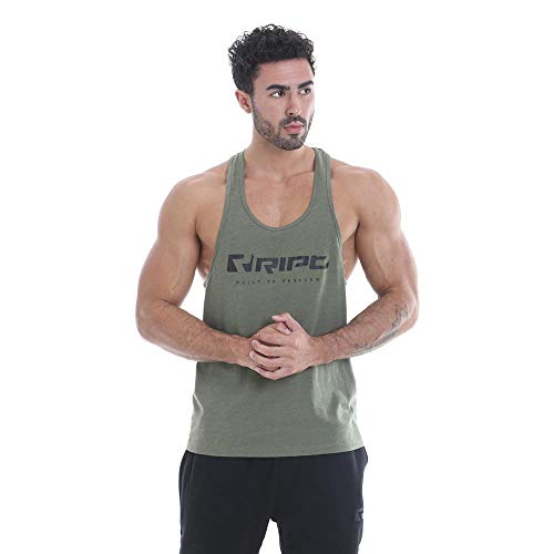 RIPT Stringer Vest XXL Grey - Sports Nutrition at MySupplementShop by RIPT