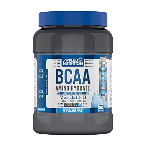 Applied Nutrition BCAA AminoHydrate Icy Blue Raz  1400g - Amino Acids and BCAAs at MySupplementShop by Applied Nutrition