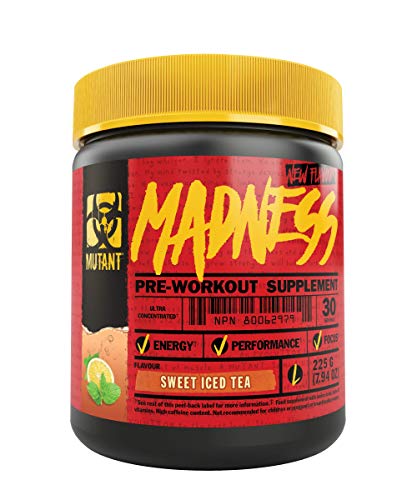 Mutant Madness 225g Sweet Iced Tea - Default Title - Pre & Post Workout at MySupplementShop by Mutant