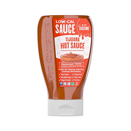 Applied Nutrition Fit Cuisine Low-Cal Sauce Tijuana Hot Sauce 425ml - Default Title - Health Foods at MySupplementShop by Fit Cuisine