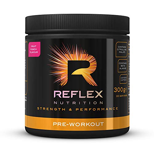 Reflex Nutrition Pre-Workout 300g Fruit Punch - Default Title - Pre & Post Workout at MySupplementShop by Reflex Nutrition