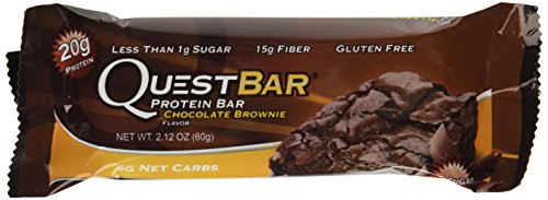 Quest Nutrition Bar 12x60g Chocolate Brownie - Sports Nutrition at MySupplementShop by Quest Nutrition