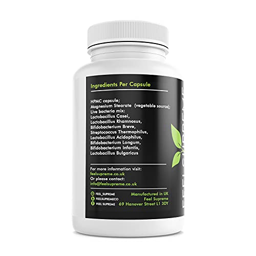 Feel Supreme Probiotics 30Veg Caps - Sports Nutrition at MySupplementShop by Feel Supreme