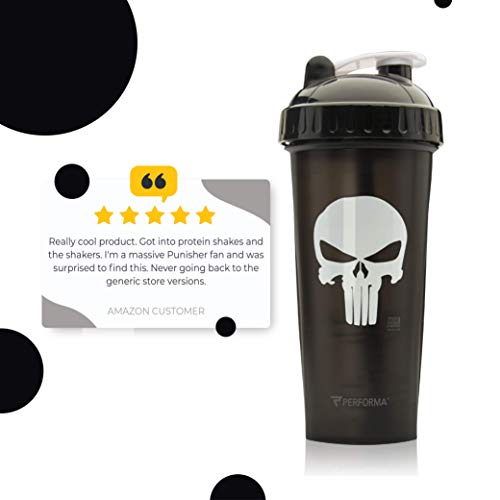 Performa Shakers Hero Shaker 800ml Punisher - Sports Nutrition at MySupplementShop by Performa Shakers