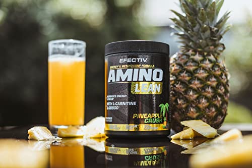 Efectiv Nutrition Amino Lean 240g Pineapple - Amino Acids and BCAAs at MySupplementShop by Efectiv Nutrition