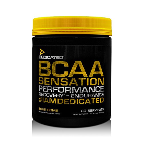 Dedicated Nutrition BCAA Sensation 405g Sour Bombs - Sports Nutrition at MySupplementShop by Dedicated Nutrition