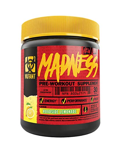 MUTANT Madness | Original Mutant Pre-Workout Powder| High-Intensity Workouts}| 30 Serving | 225 g (.83 lb) | Roadside Lemonade - Default Title - Pre & Post Workout at MySupplementShop by Mutant