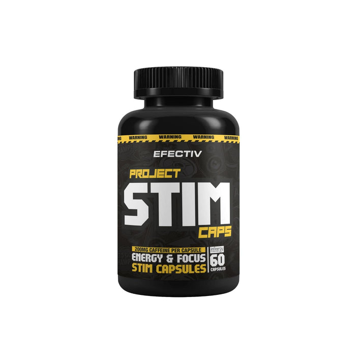 Efectiv Nutrition Project Stim 60 Caps - Pre Workout Energy at MySupplementShop by Efectiv Nutrition