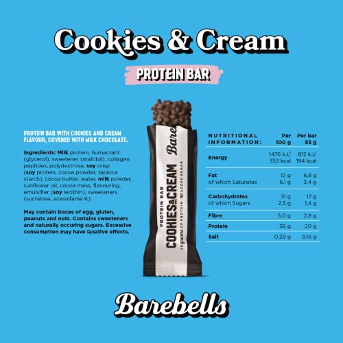 Barebells Protein Bars 12x55g - Protein Bars at MySupplementShop by Barebells