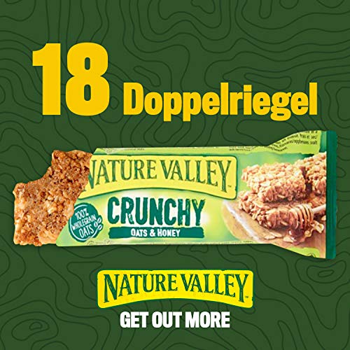 Nature Valley Crunchy 18x42g Oats & Honey - Sports Nutrition at MySupplementShop by Nature Valley