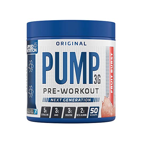 Applied Nutrition PUMP 3G Pre-Workout 375g - With Caffeine for Enhanced Focus & Performance - Pre Workout at MySupplementShop by Applied Nutrition