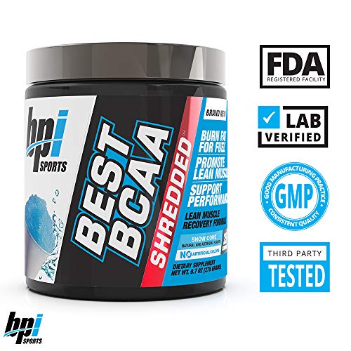 Bpi Sports Best BCAA Shredded Supplement Snow Cone - Amino Acids and BCAAs at MySupplementShop by BPI Sports