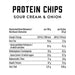 GOT7 Nutrition High Protein Chips with 40 percent Protein Sour Cream and Onion 1er Pack (1 x 300 g) - Diet Snacks at MySupplementShop by Got7 Nutrition