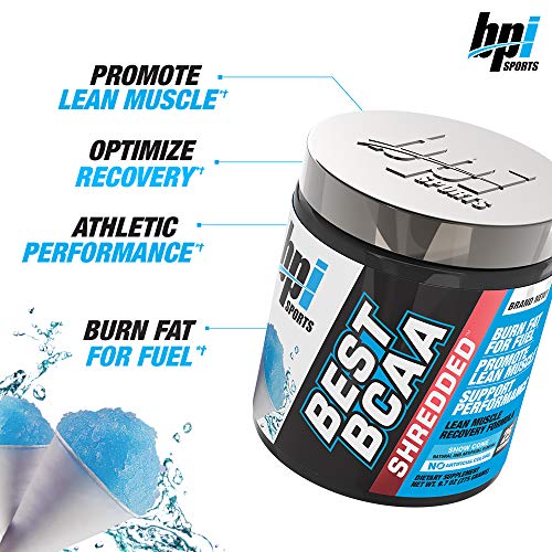 Bpi Sports Best BCAA Shredded Supplement Snow Cone - Amino Acids and BCAAs at MySupplementShop by BPI Sports