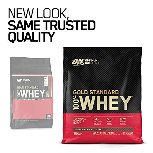 ON Gold Standard Whey - Double Rich Chocolate - 146 Servings - Sports Nutrition at MySupplementShop by Optimum Nutrition