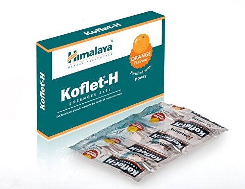 Himalaya Koflet-H 12 Lozenges | Lemon, Orange & Ginger Flavours - Vitamins & Supplements at MySupplementShop by Himalaya