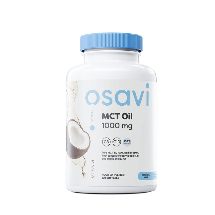 Osavi MCT Oil, 1000mg - 120 softgels - Combination Multivitamins & Minerals at MySupplementShop by Osavi