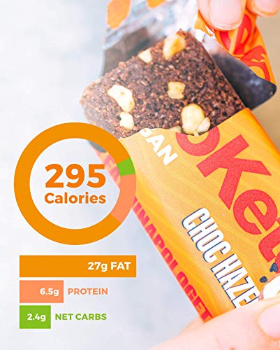 KetoKeto Bar 12x50g Choc Hazelnut - Sports Nutrition at MySupplementShop by KetoKeto