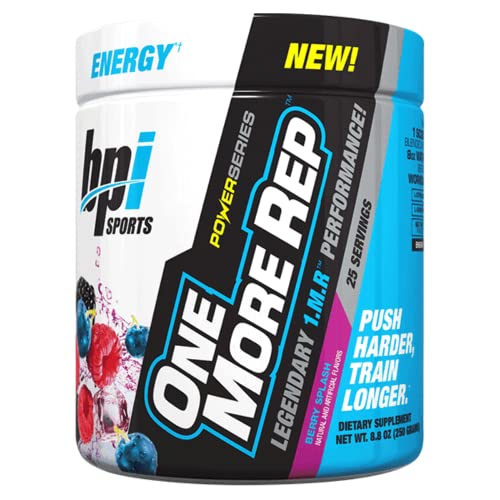 BPI Sports One More Rep Raspberry Tea 25 sv - Pre & Post Workout at MySupplementShop by BPI Sports