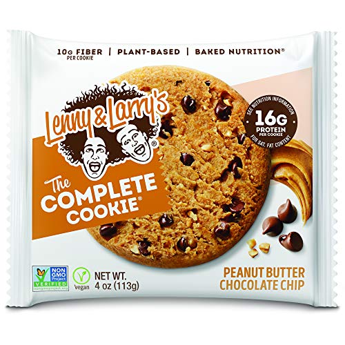 Lenny & Larry's Complete Cookie 12x113g - Peanut Butter Chocolate Chip - Protein Cookie at MySupplementShop by Lenny & Larry's